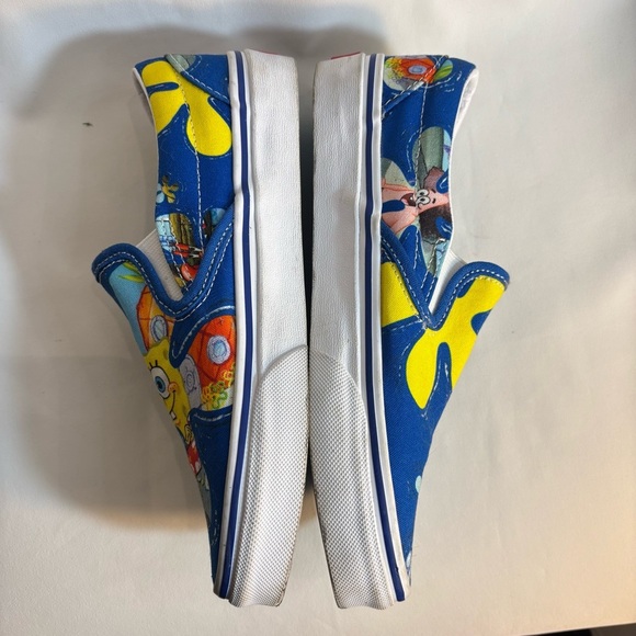 VANS Sponge Bob Square Pants Sz 6 Women 4.5 Men Aloha Bob Slip On Loafers - Picture 3 of 10